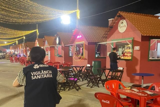 Vigilância Sanitária intensifica fiscalizações no Natal iluminado em Campina Grande